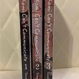 Komi Can't Communicate Manga Volumes 1-3